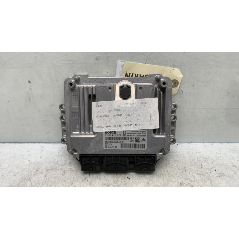 Calculateur moteur CITROEN C4 1 Photo n°4