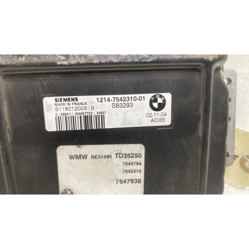 Calculateur moteur MINI MINI 1 R50/R53 Photo n°4