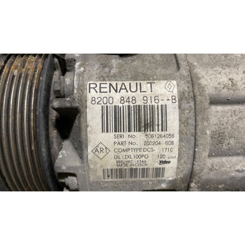 Compresseur clim RENAULT MASTER 3 Photo n°3