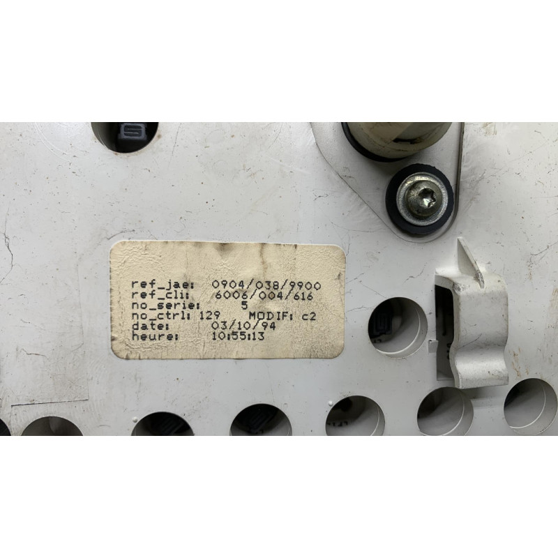 Compteur RENAULT TRAFIC 1 Photo n°4