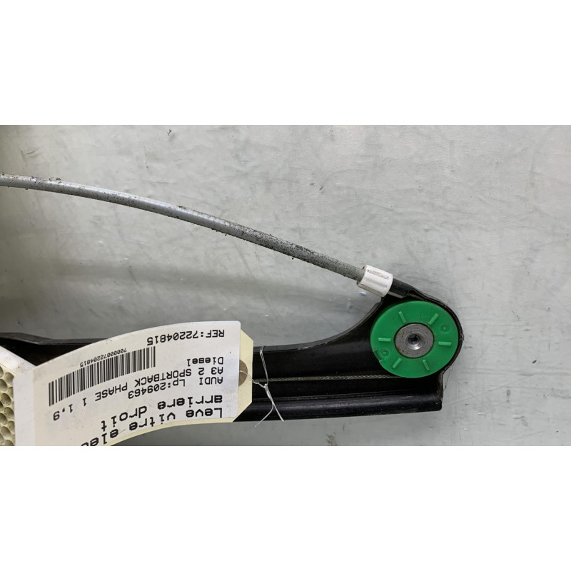 Leve vitre electrique arriere droit AUDI A3 2 Photo n°1