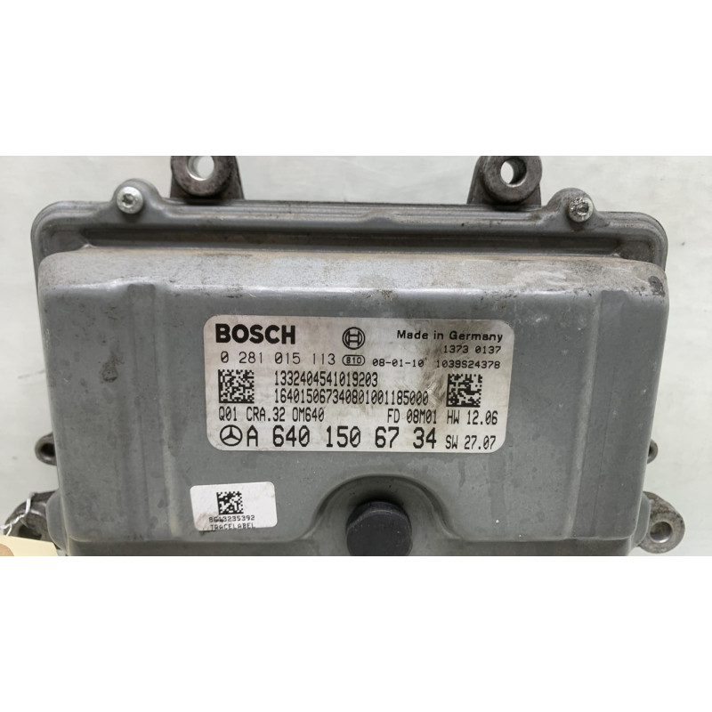 Calculateur moteur MERCEDES CLASSE B 245 Photo n°2