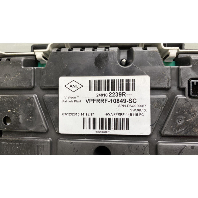 Compteur RENAULT TRAFIC 3 Photo n°4