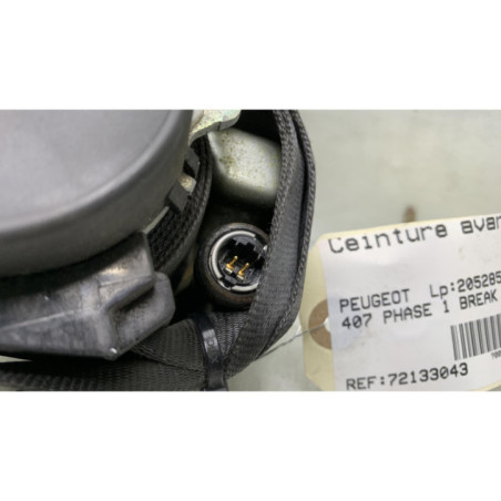 Pretensionneur de ceinture avant droit PEUGEOT 407
