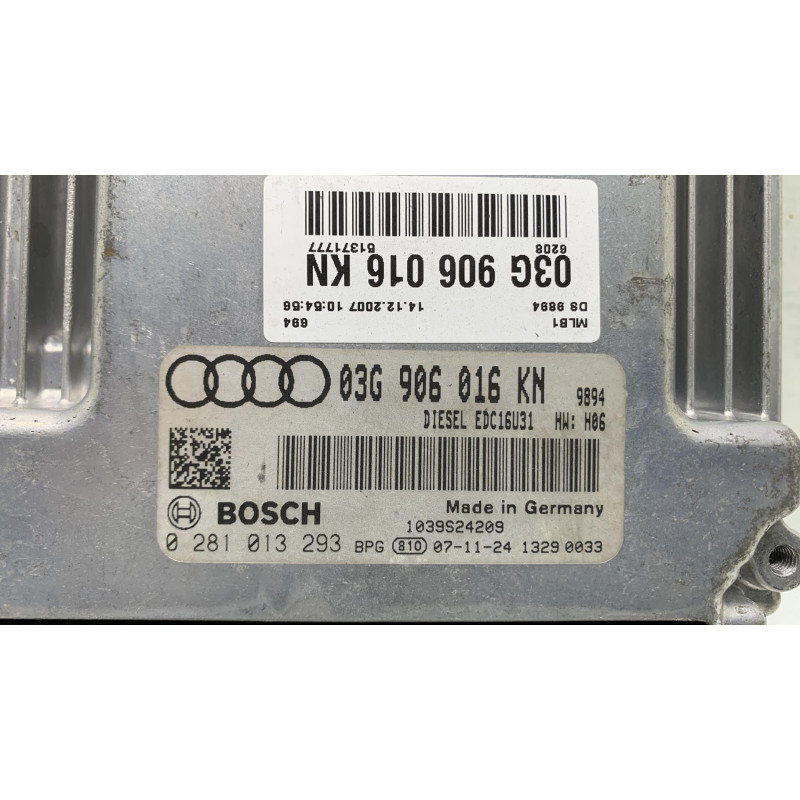 Calculateur moteur AUDI A4 2 Photo n°3