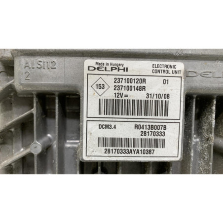 Calculateur moteur RENAULT MEGANE 3 Photo n°1