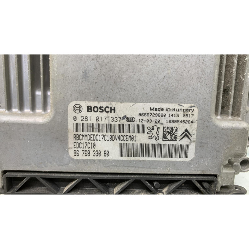 Calculateur moteur CITROEN C3 2 Photo n°3