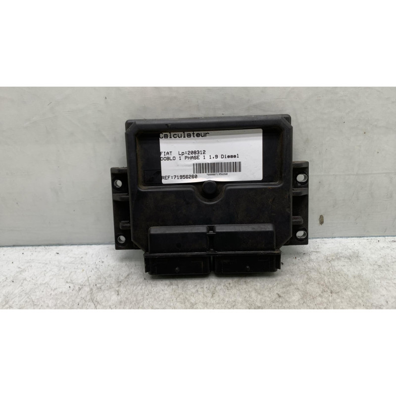 Calculateur moteur FIAT DOBLO 1 Photo n°2