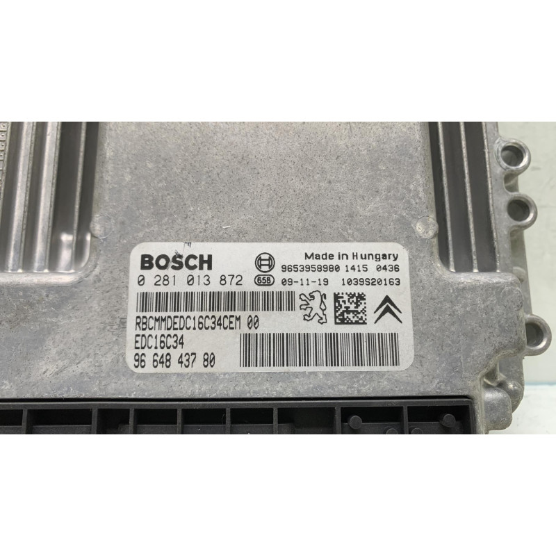 Calculateur moteur PEUGEOT 308 1 Photo n°1