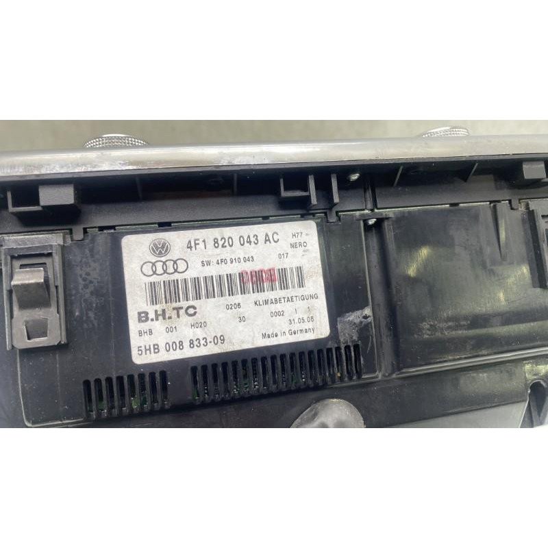 Commande chauffage AUDI A6 3 Photo n°3