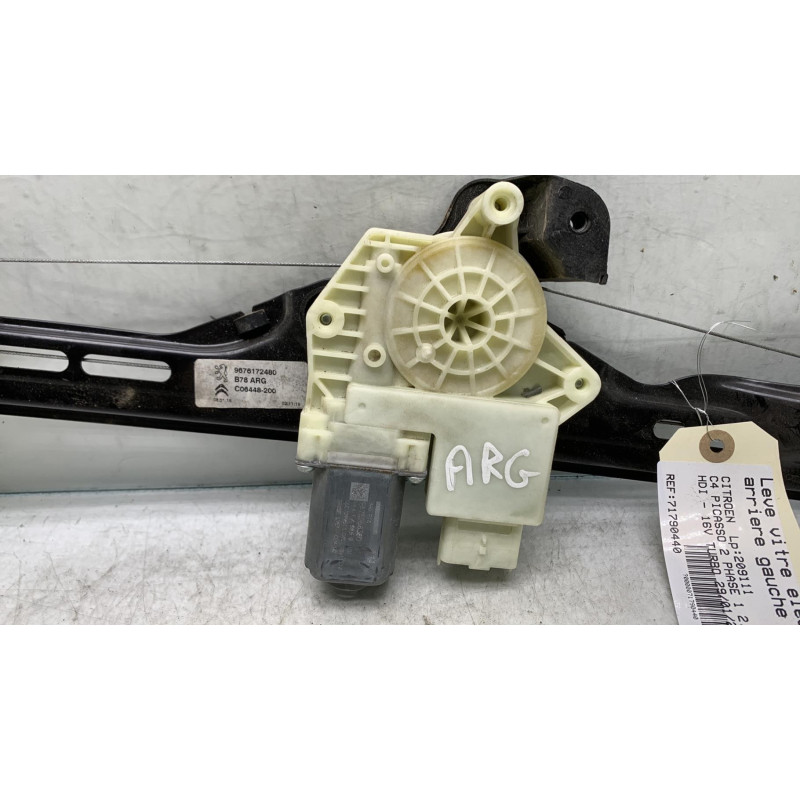 Leve vitre electrique arriere gauche CITROEN C4 PICASSO 2 Photo n°6