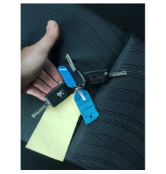 Pretensionneur de ceinture avant droit PEUGEOT 207