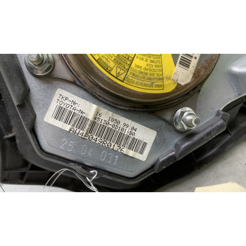 Air bag conducteur TOYOTA YARIS 1 Photo n°3