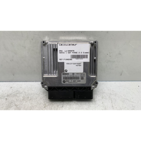 Calculateur moteur BMW SERIE 1 E87 Photo n°1