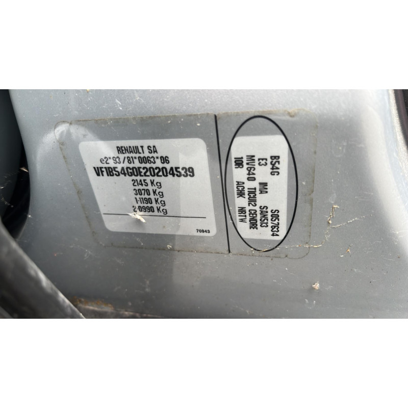 Poignee interieur avant droit RENAULT SAFRANE Photo n°10