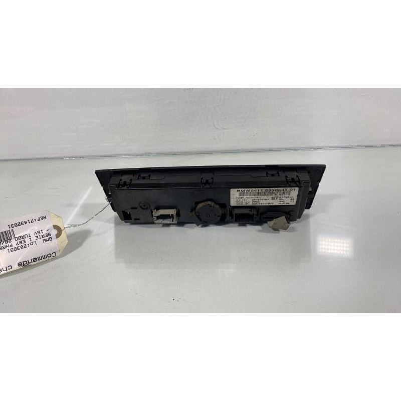 Commande chauffage BMW SERIE 1 E87 Photo n°2
