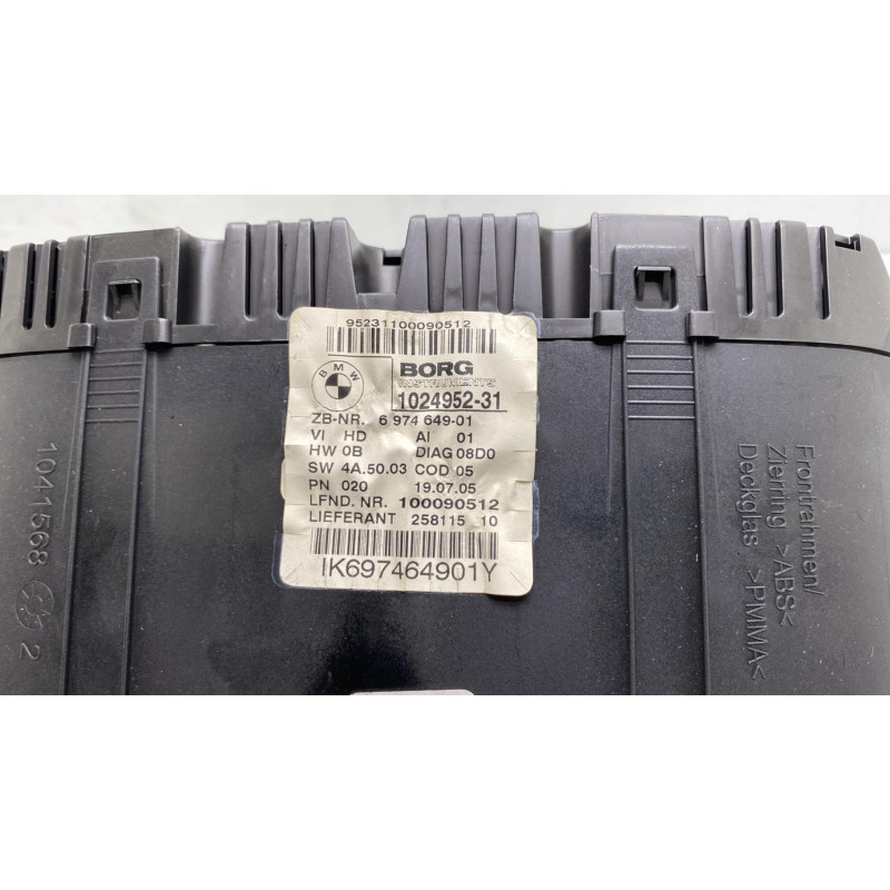 Compteur BMW SERIE 1 E87 Photo n°4