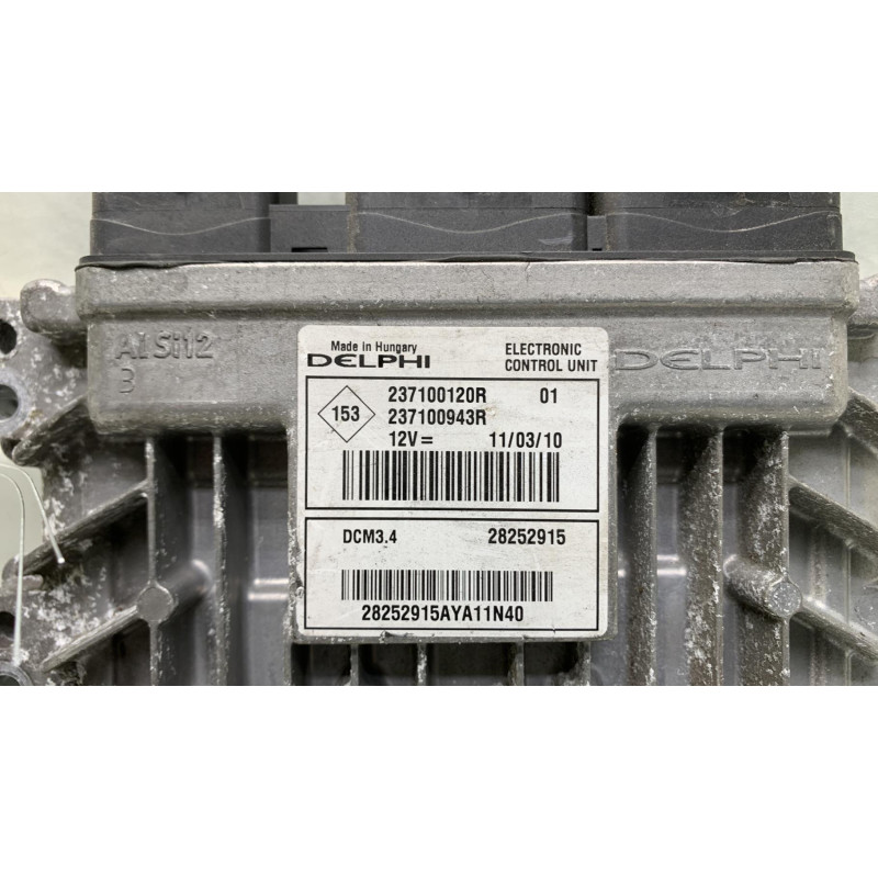 Calculateur moteur RENAULT MEGANE 3 Photo n°1