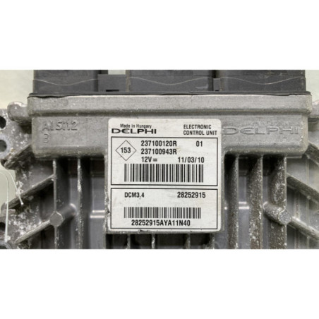 Calculateur moteur RENAULT MEGANE 3 Photo n°1