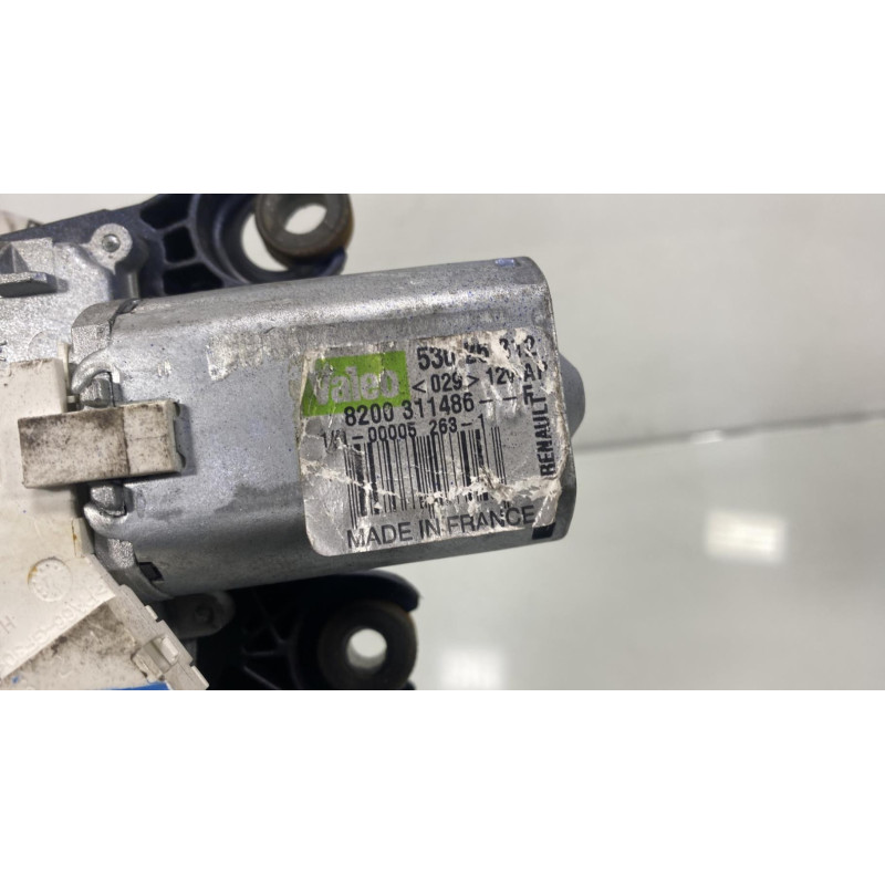 Moteur essuie glace arriere RENAULT CLIO 3 Photo n°3