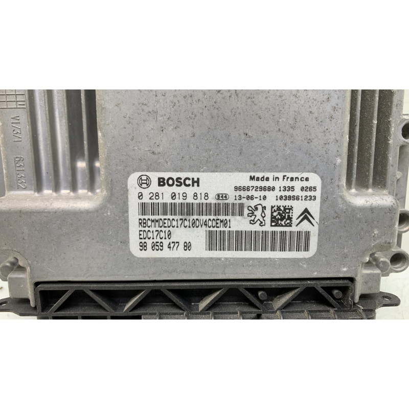 Calculateur moteur CITROEN C3 2 Photo n°4
