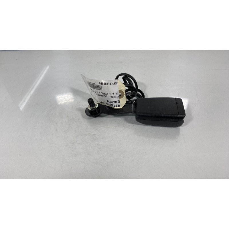 Attache ceinture avant gauche NISSAN NOTE 1 Photo n°2