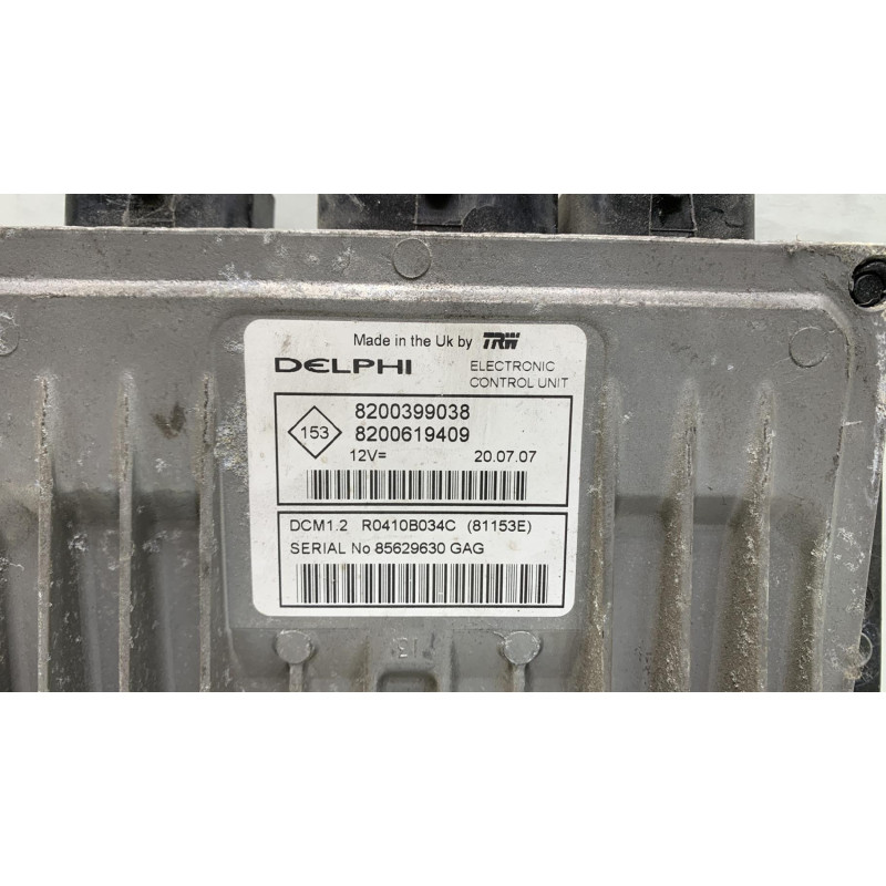 Calculateur moteur NISSAN NOTE 1 Photo n°3