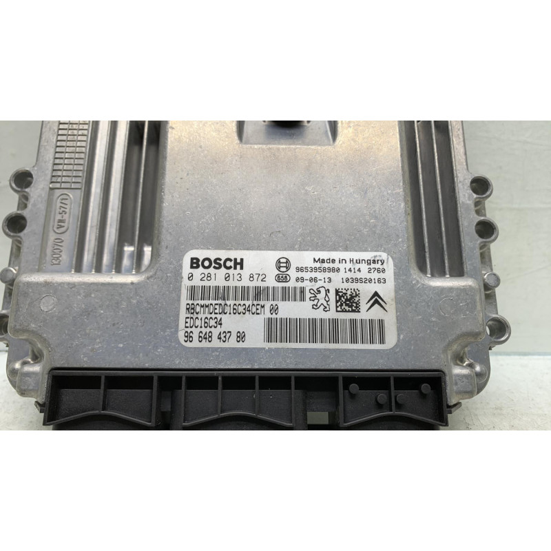 Calculateur moteur PEUGEOT 407 Photo n°4