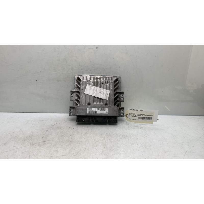 Calculateur moteur RENAULT SCENIC 3 Photo n°3