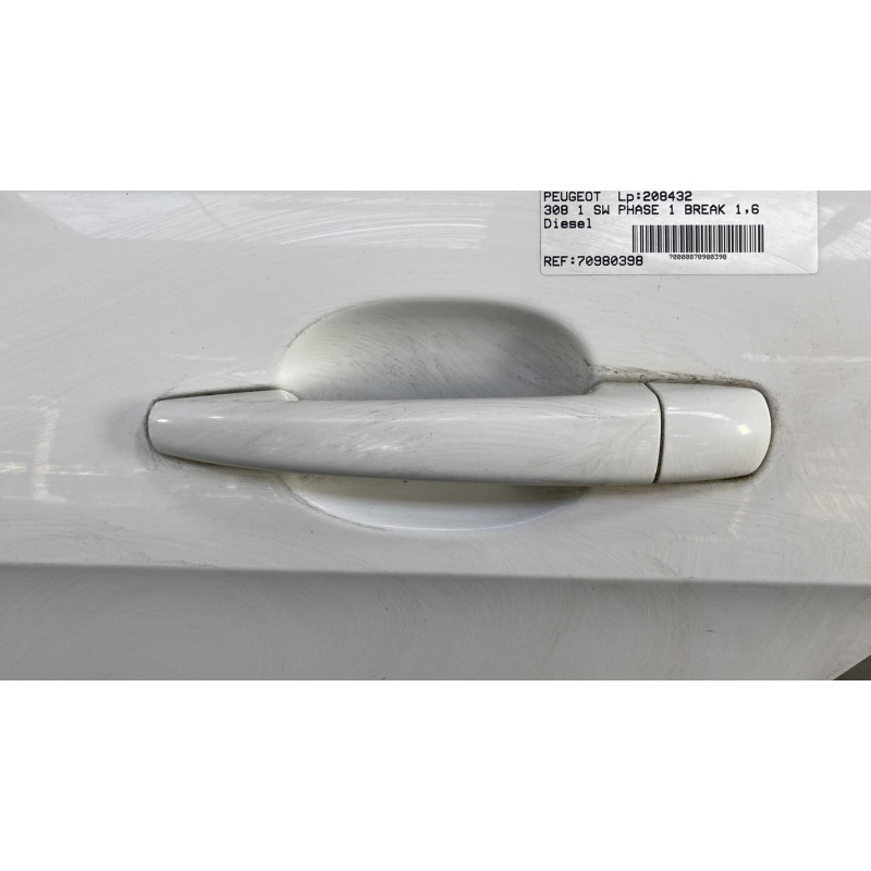 Porte arriere gauche PEUGEOT 308 1 SW Photo n°5