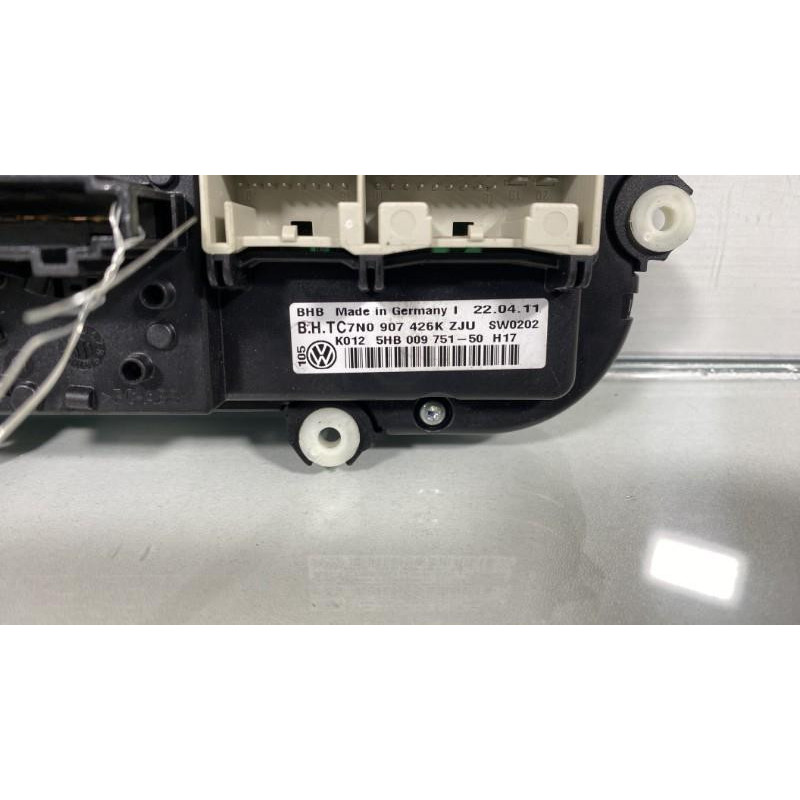 Commande chauffage VOLKSWAGEN GOLF 6 Photo n°2
