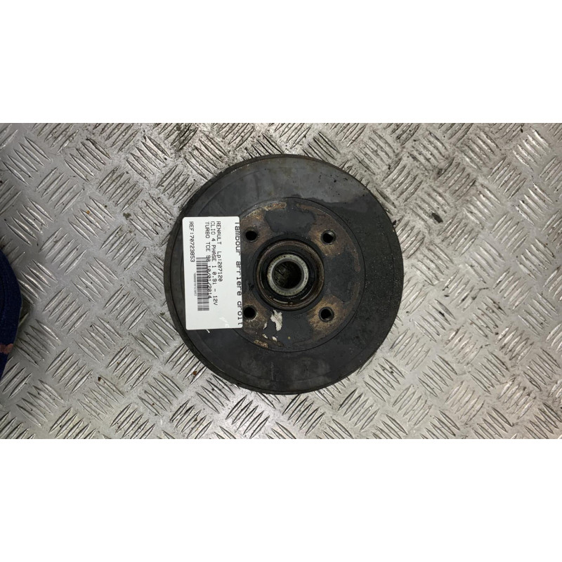 Tambour arriere droit RENAULT CLIO 4 Photo n°1