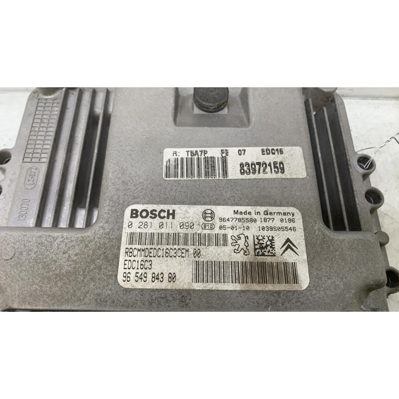 Calculateur moteur PEUGEOT 307 Photo n°2