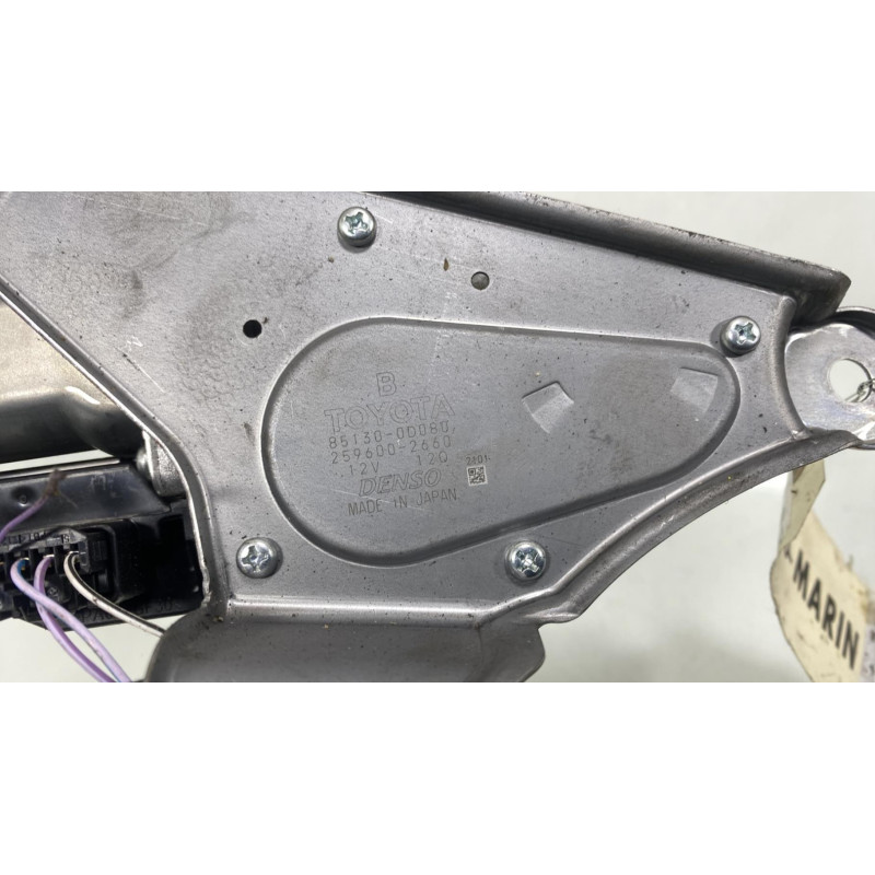 Moteur essuie glace arriere TOYOTA YARIS 3 Photo n°2