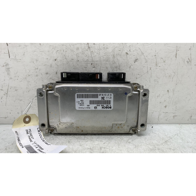 Calculateur moteur PEUGEOT 206 Photo n°4