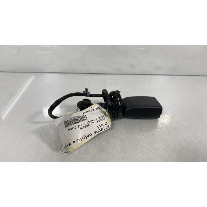 Attache ceinture avant droit NISSAN NOTE 1 Photo n°3