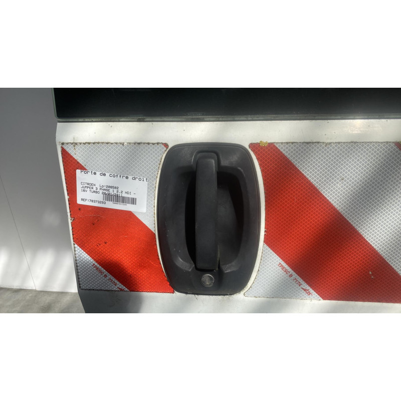 Porte de coffre droit CITROEN JUMPER 3 Photo n°5