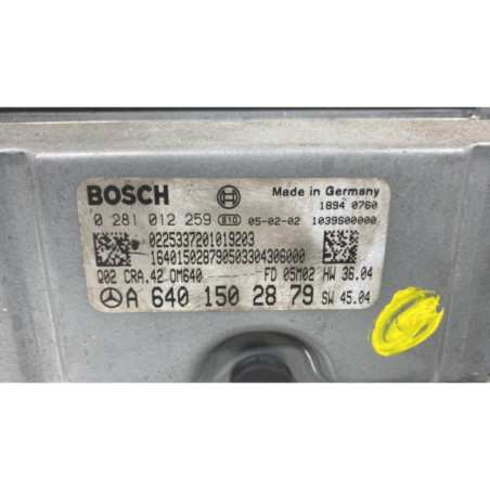 Calculateur moteur MERCEDES CLASSE A 169