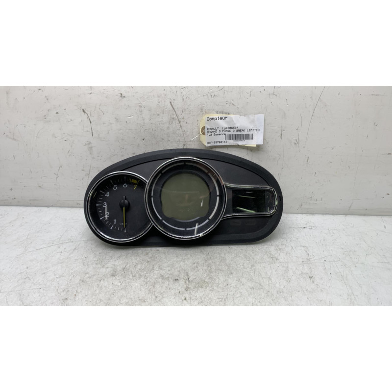 Compteur RENAULT MEGANE 3 Photo n°3