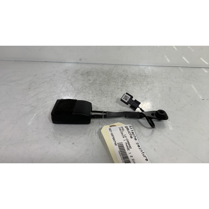 Attache ceinture avant gauche OPEL INSIGNIA 1 Photo n°2