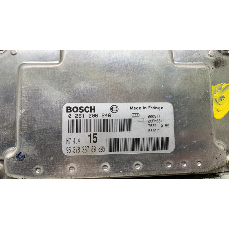 Calculateur moteur CITROEN SAXO Photo n°4
