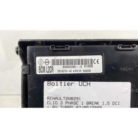 Boitier UCH RENAULT CLIO 3 Photo n°1