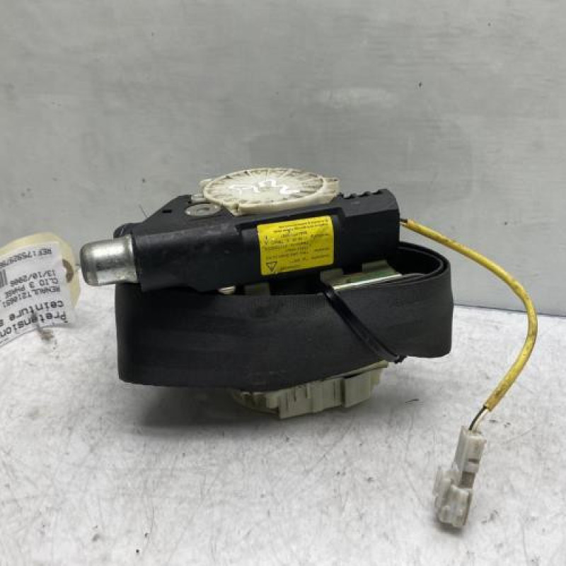 Pretensionneur de ceinture arriere gauche RENAULT CLIO 3 Photo n°3