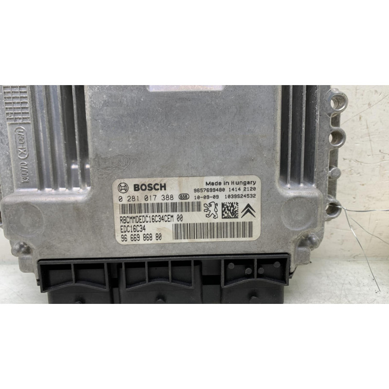 Calculateur moteur CITROEN C3 2 Photo n°1