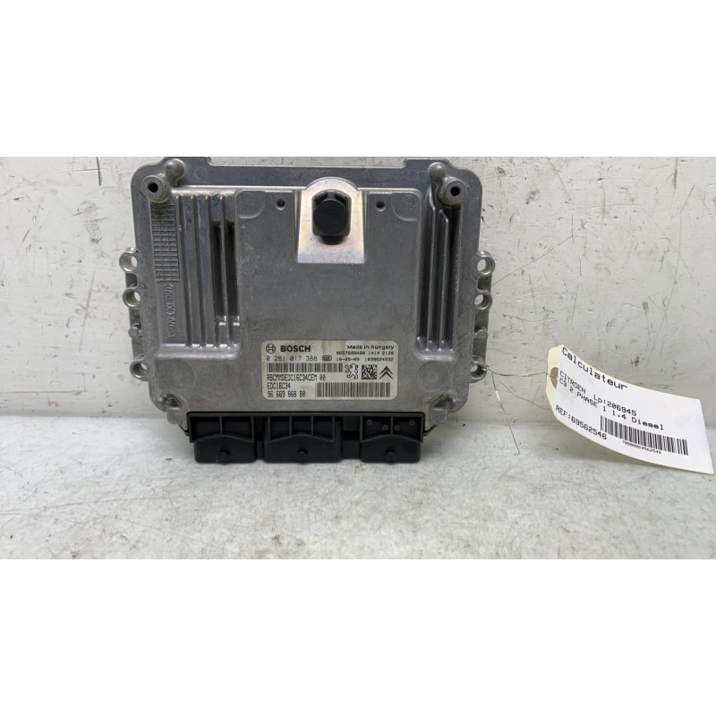 Calculateur moteur CITROEN C3 2 Photo n°3