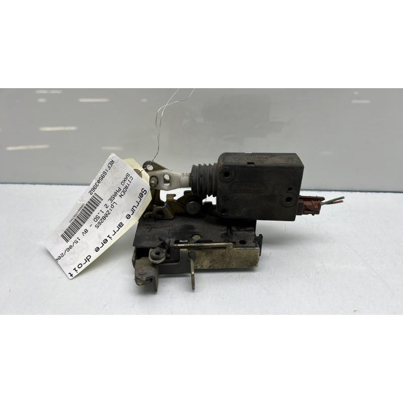 Serrure arriere droit CITROEN SAXO Photo n°1