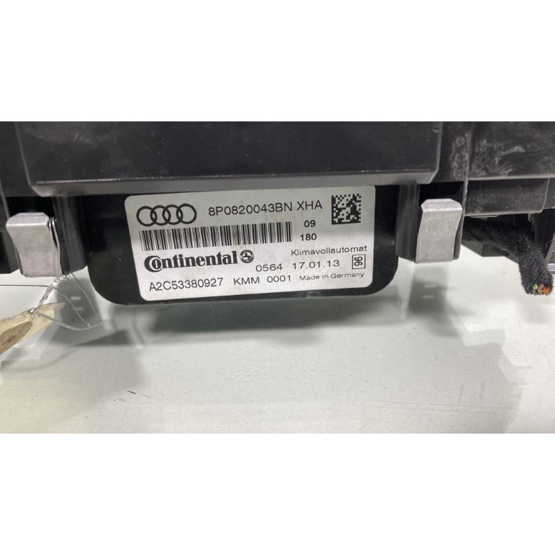 Commande chauffage AUDI A3 2 Photo n°3