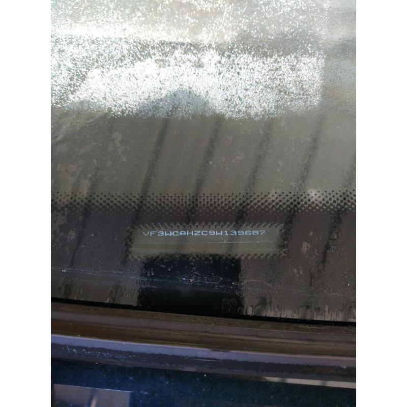 Poignee interieur arriere gauche PEUGEOT 207 Photo n°8