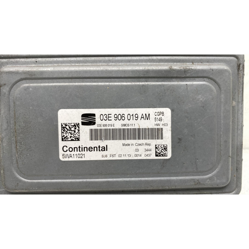 Calculateur moteur SEAT IBIZA 4 Photo n°2