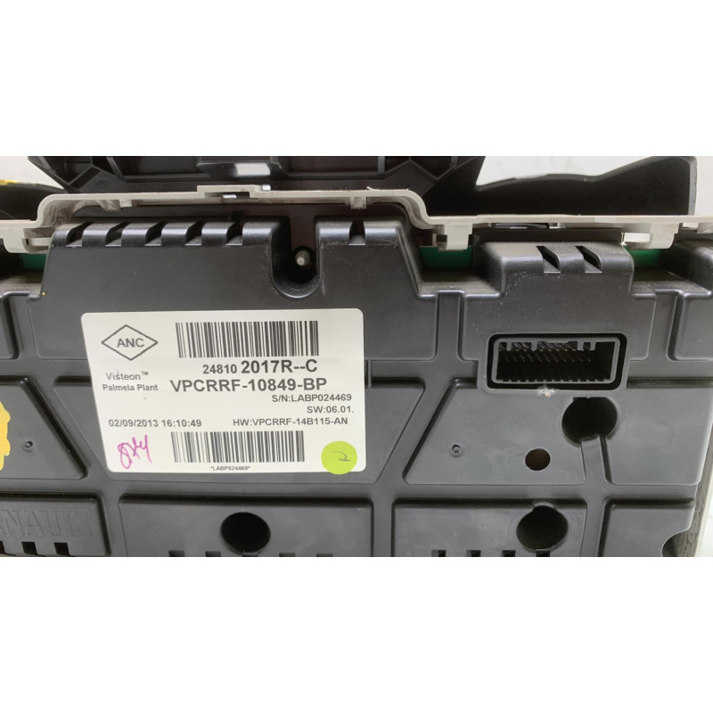 Compteur RENAULT CLIO 4 Photo n°3
